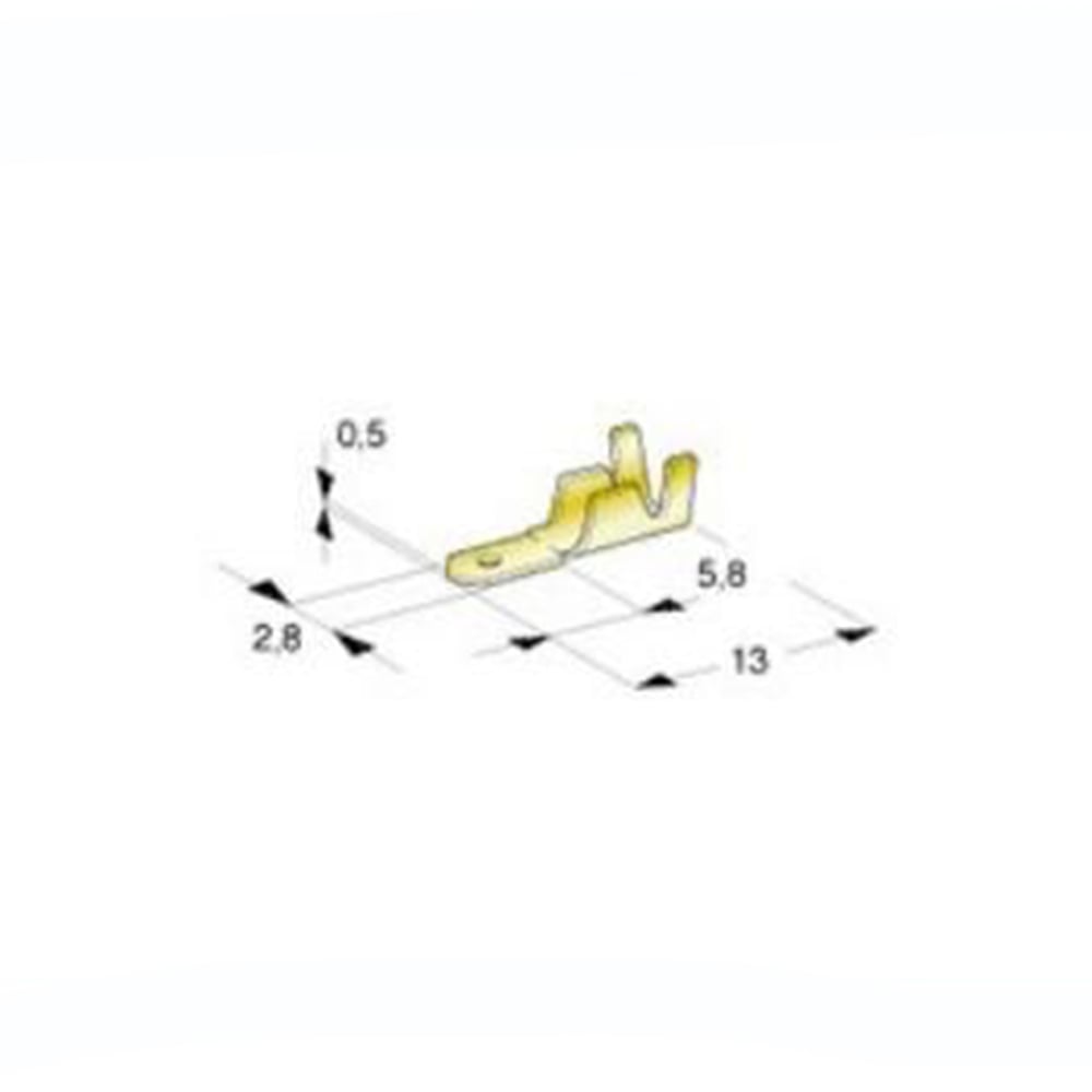 Klzný konektorový konec