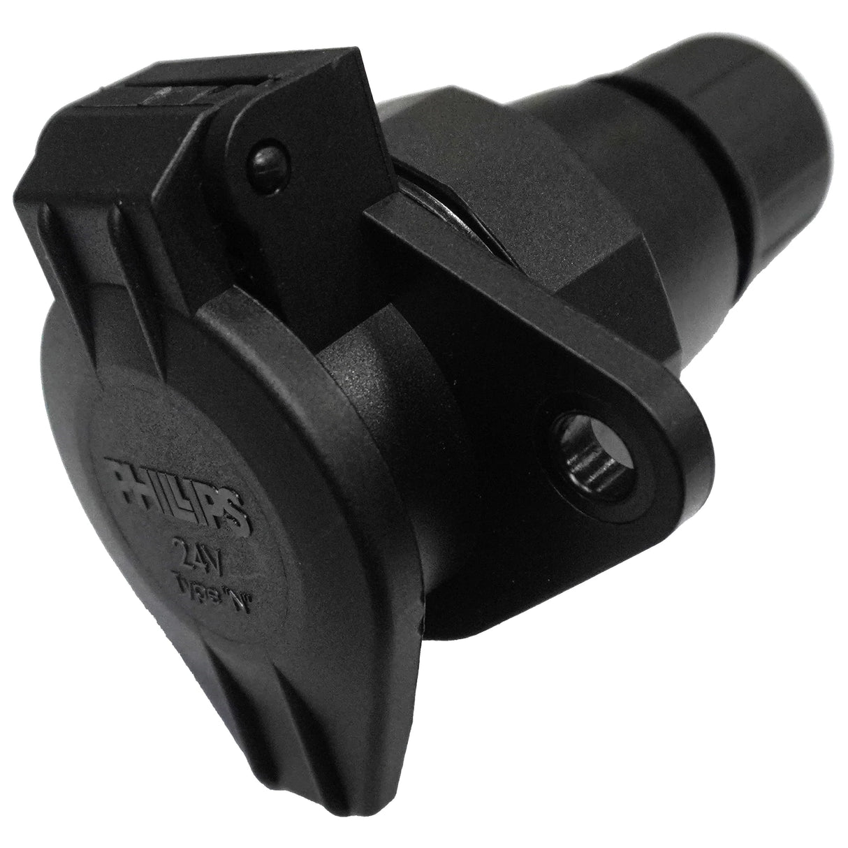 Elektrická zásuvka 7-pólová 24V normálna plastová