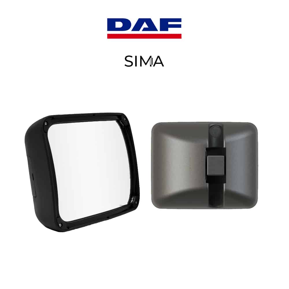 Mŕtvy uhol zrkadlo DAF 218x173mm