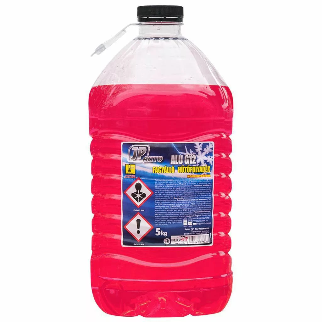 Fagyálló hűtőfolyadék -35°C-ig Alu hűtőbe PET