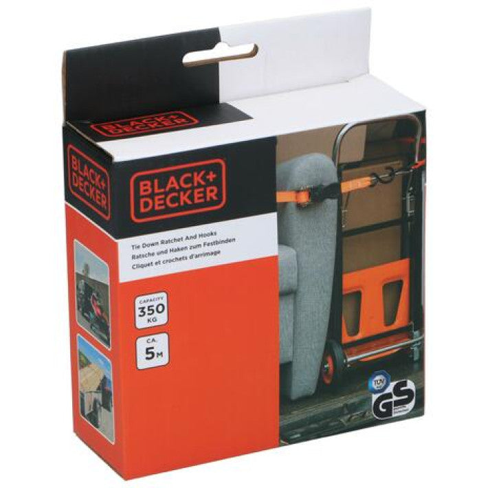 Spanifer na upevnenie nákladu 350 kg 5 m TÜV oranžový