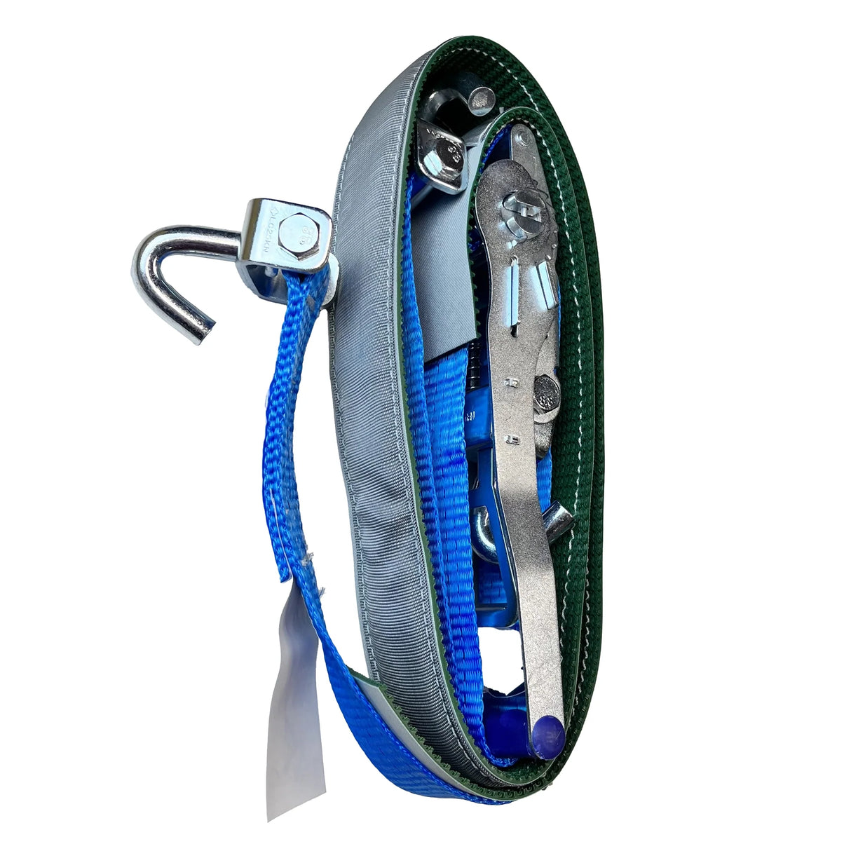 Kolesové upevňovacie pásky s drážkovaním