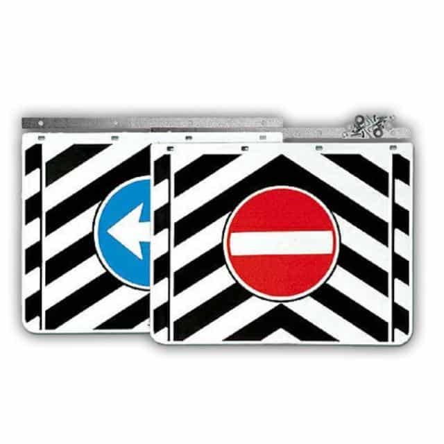 Blatníková guma s označením