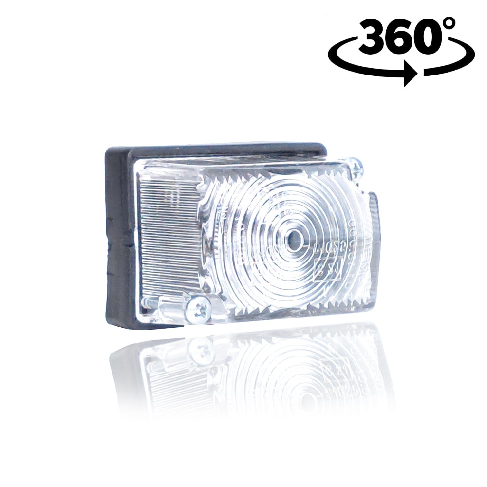 Lampa kocka žltá/červená/biela