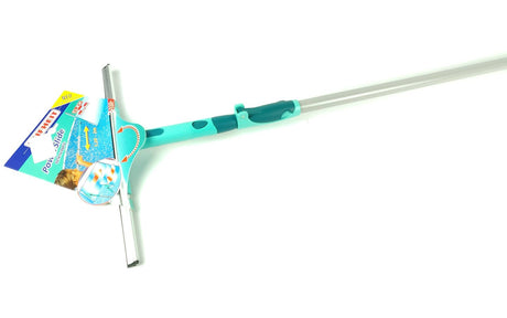 Výsuvná rukoväť na čistenie okien 2m + otočná hlava: 40 cm