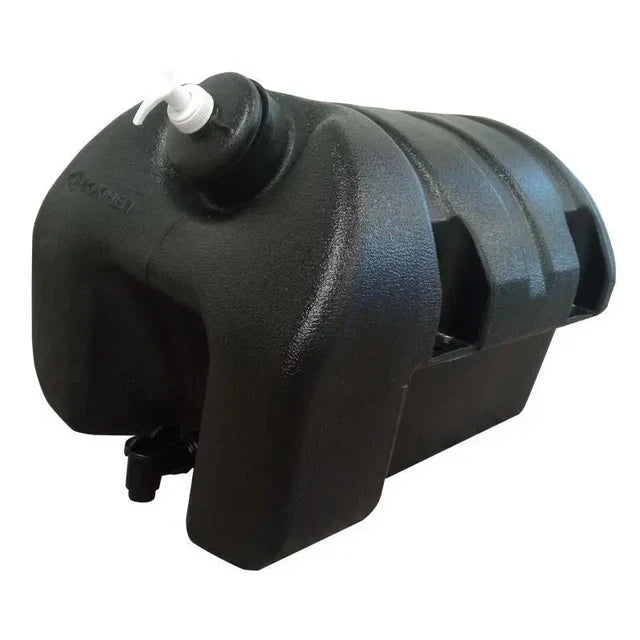 Vodná nádrž 30l čierna Square30 s mydlovým dávkovačom