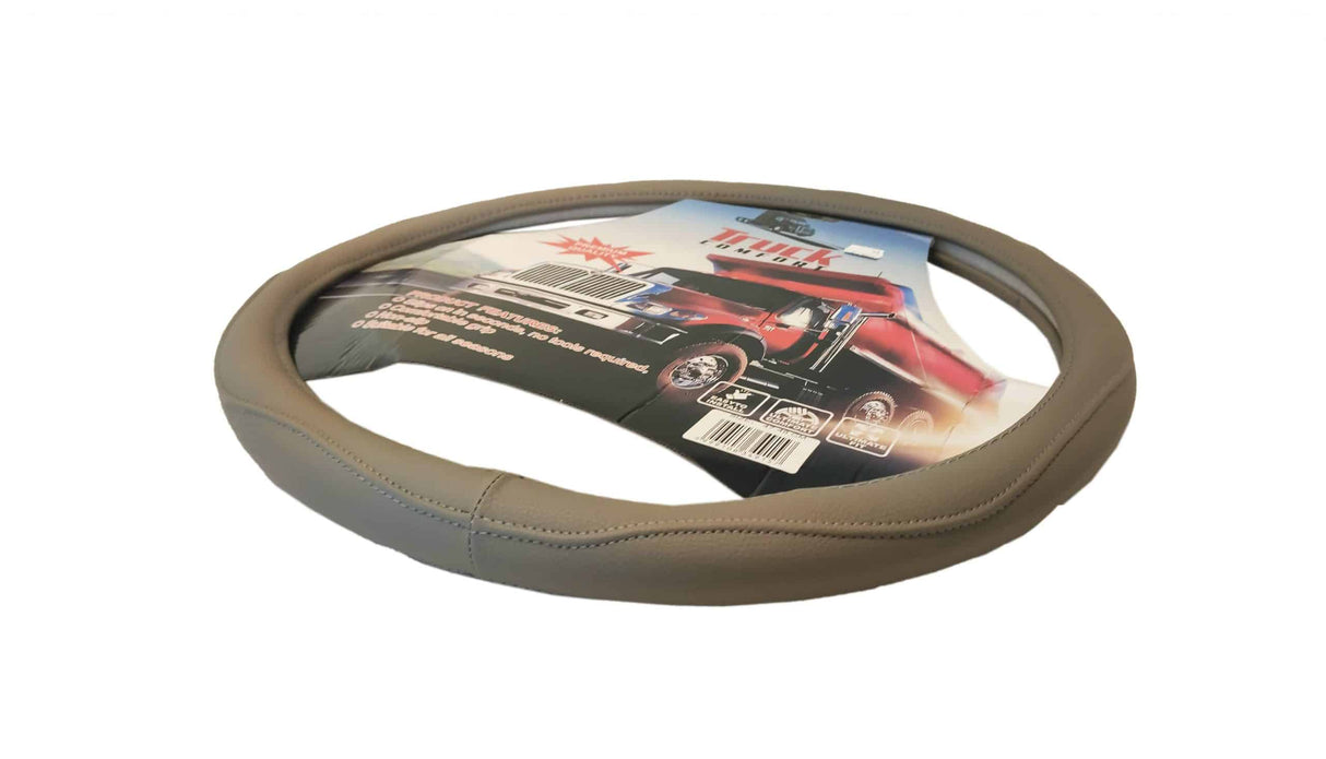 Kožený vzhľad s prešívaním na ochranu volantu