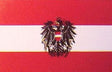 Vlajka veľká zástava Rakúsko znaková (90x150cm)