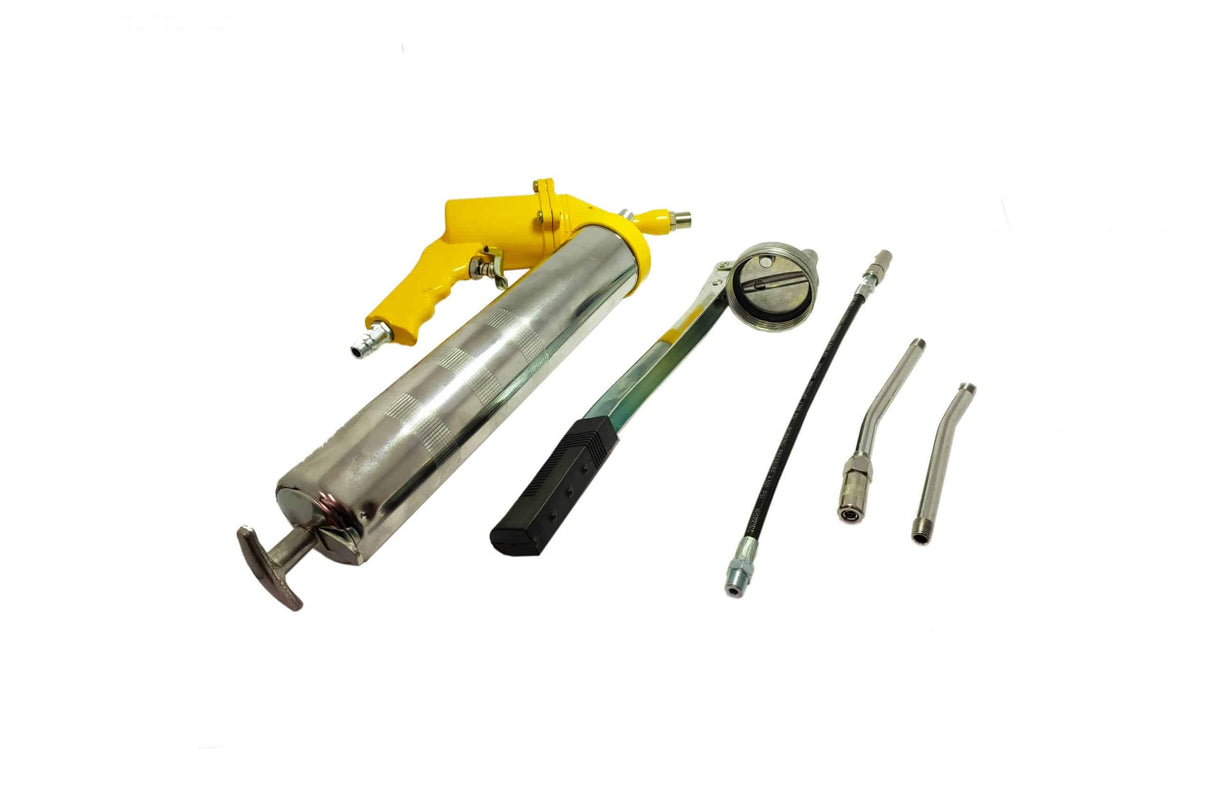 Pneumatická a karová mazacia pumpa