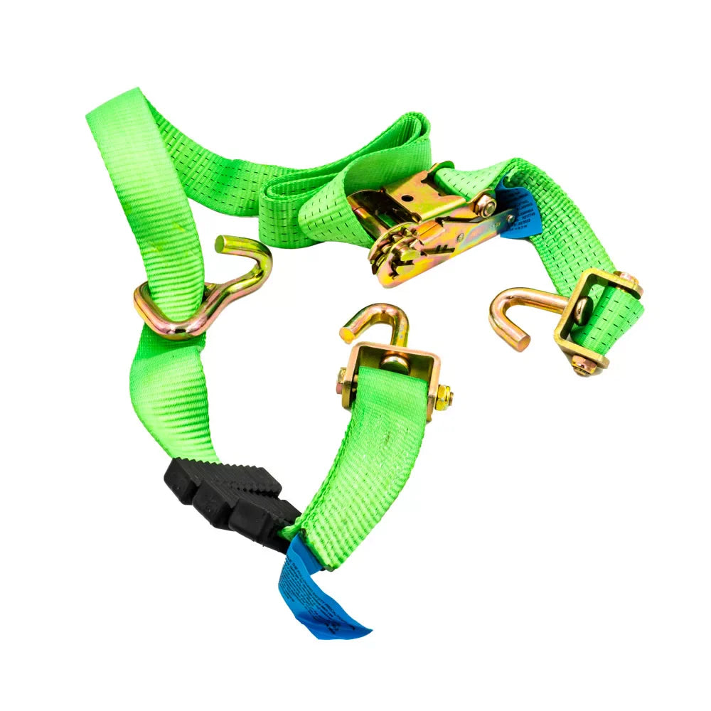 Kolesové upevňovacie popruhy 3-bodové 2,5 m