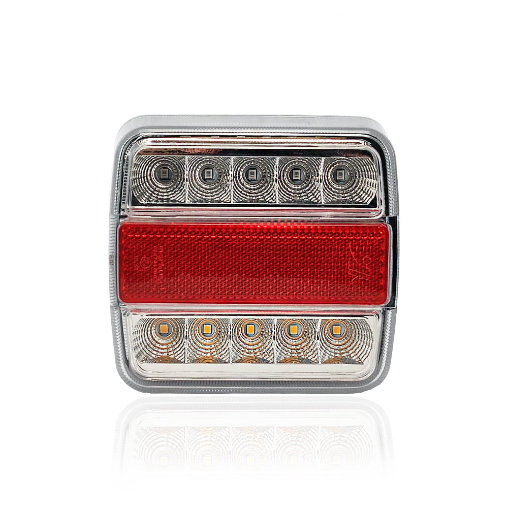 Svetlo LED s 4 funkciami s trojuholníkovým prizmom 12V/24V