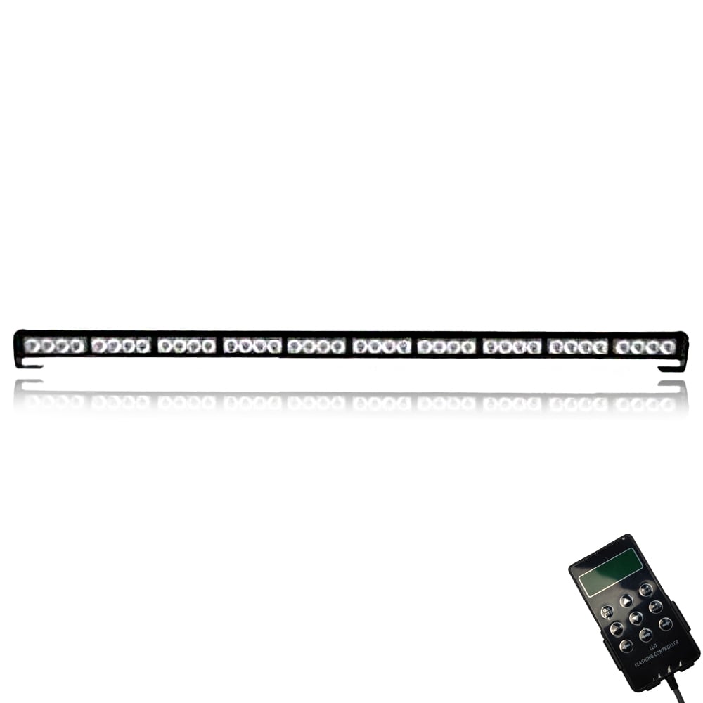 Žltý blikajúci svetelný mostík s LED kontrolérom pre svetlá