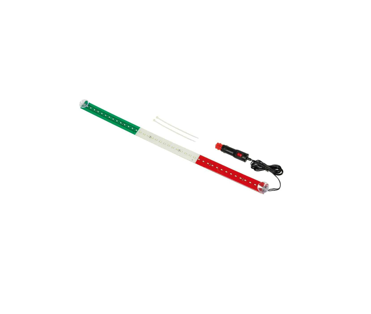 Kamiónové dekoračné osvetlenie s LED maďarskou vlajkou 24V