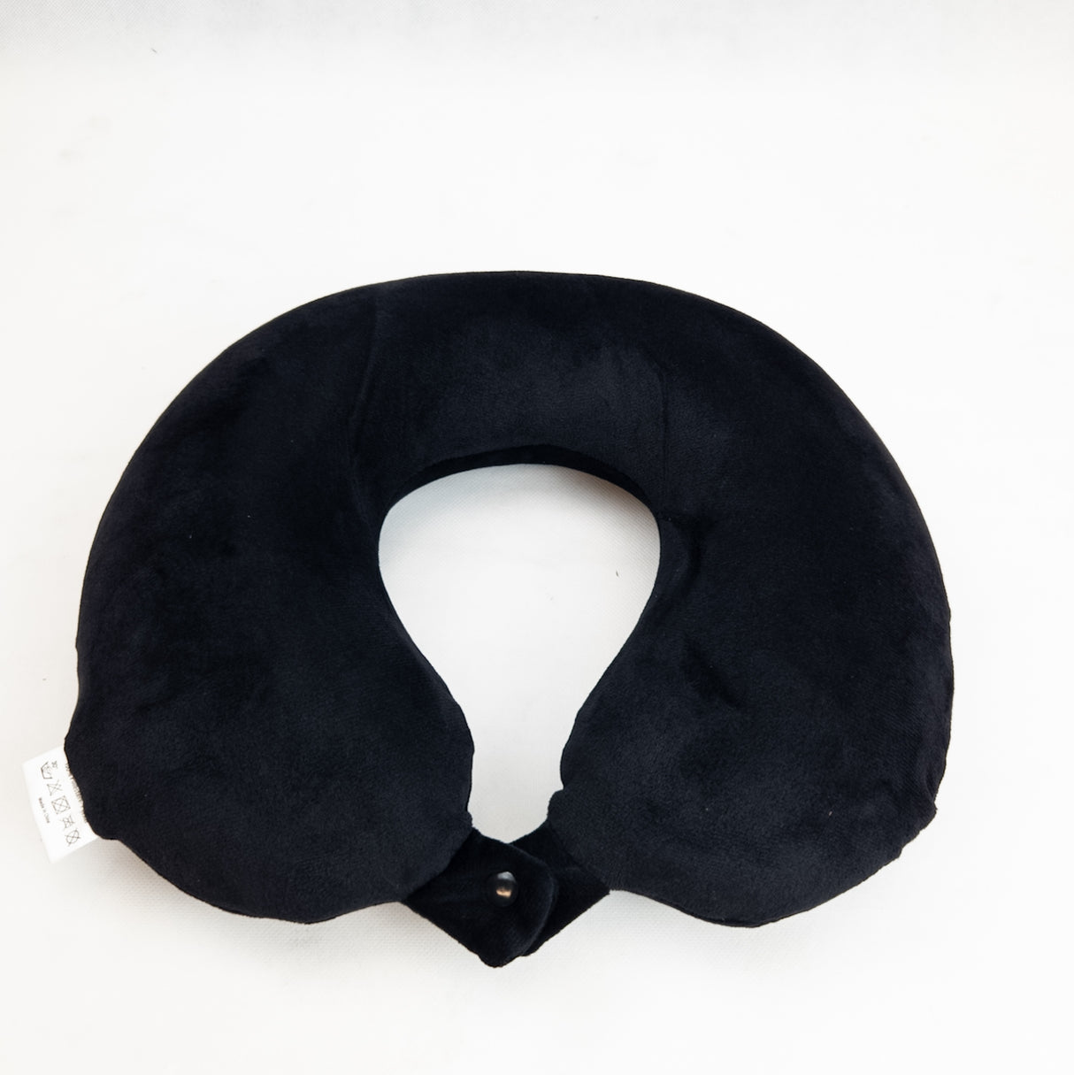 Cestovný vankúšik s pamäťovou penou čierný