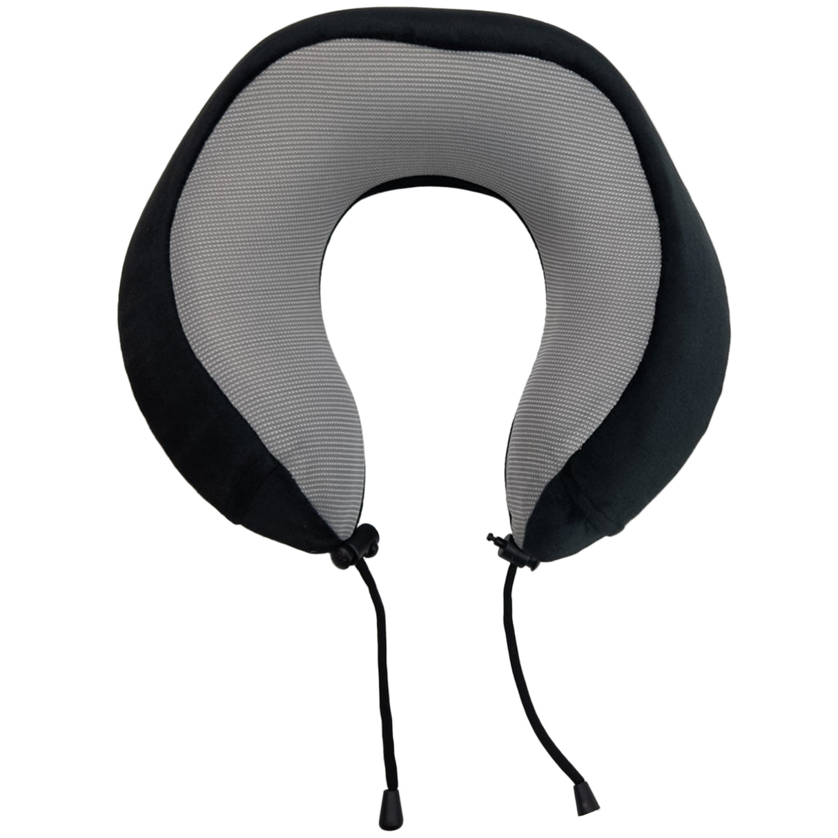 Cestovný vankúšik ergonomický čierno sivý