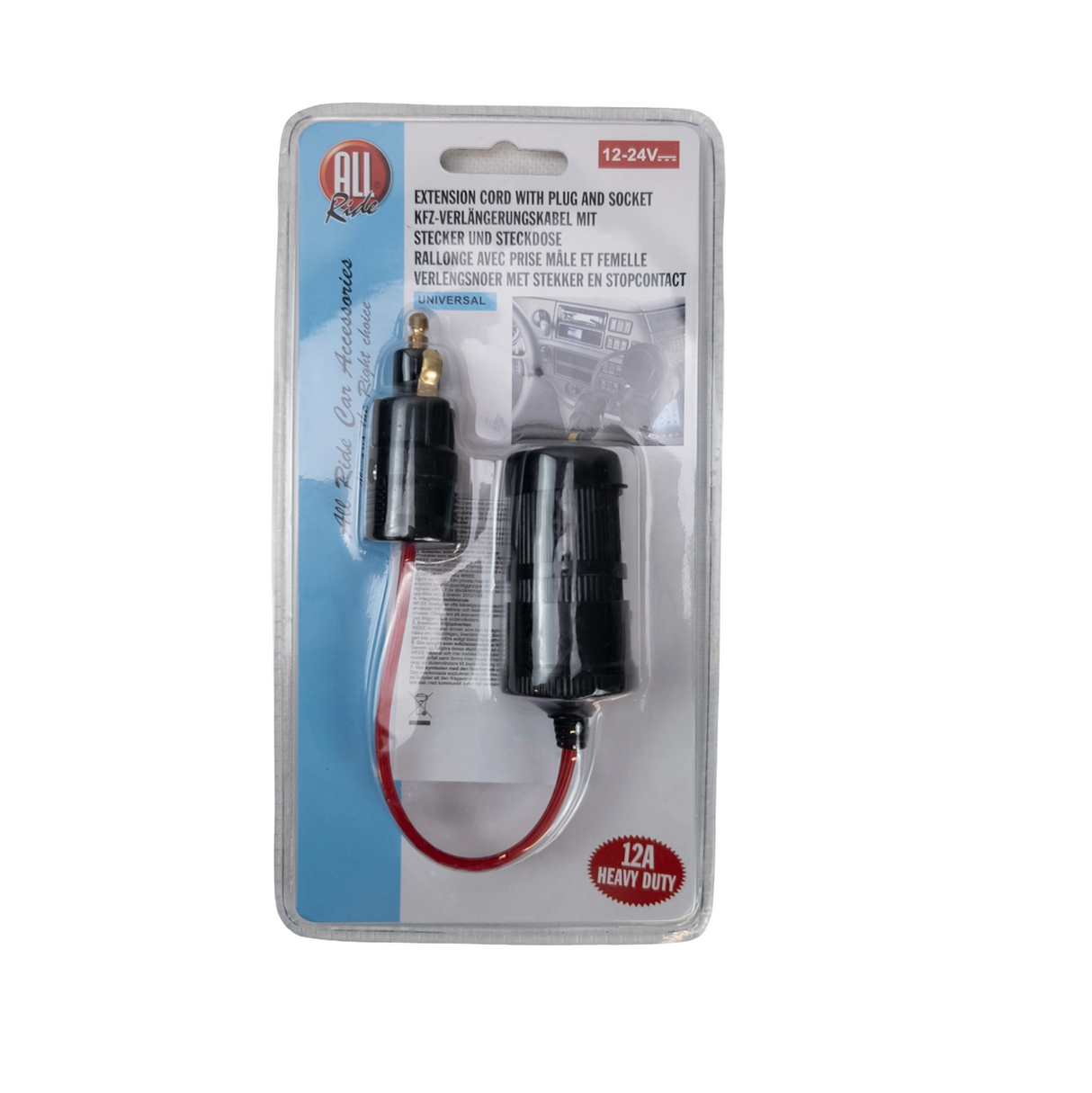 Redukcia zásuvky DIN na autozapaľovač 12A