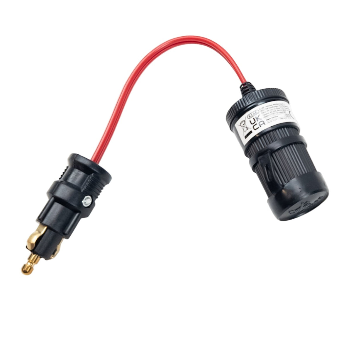 Redukcia zásuvky DIN na autozapaľovač 12A