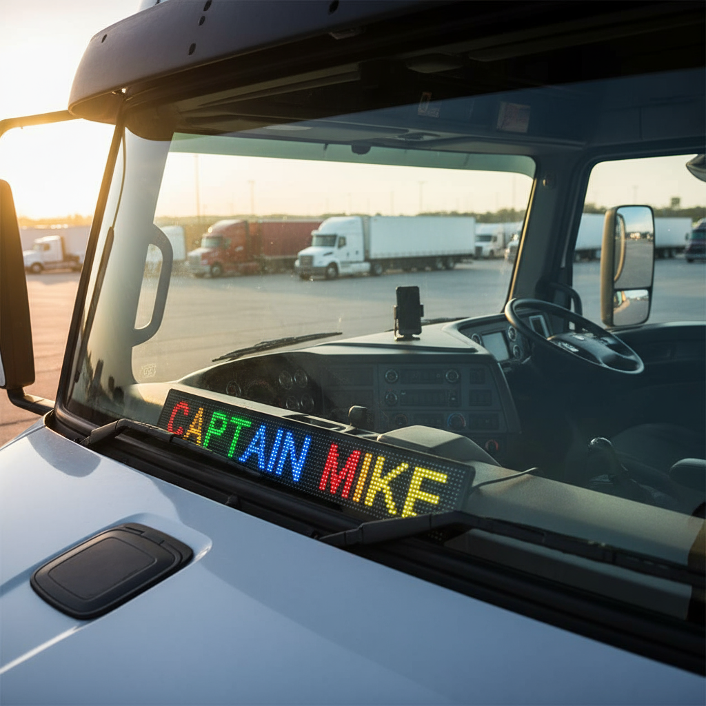 LED panel programovateľný s Devil Eyes animáciou