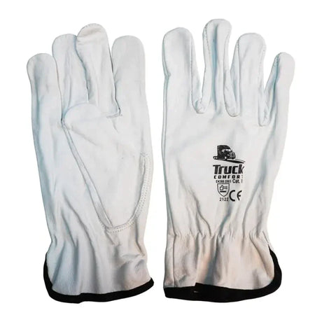 Pracovné rukavice 10 biele