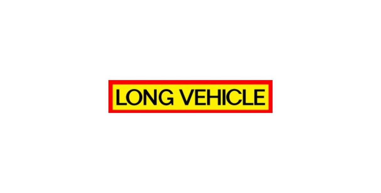 Nálepka Long Vehicle