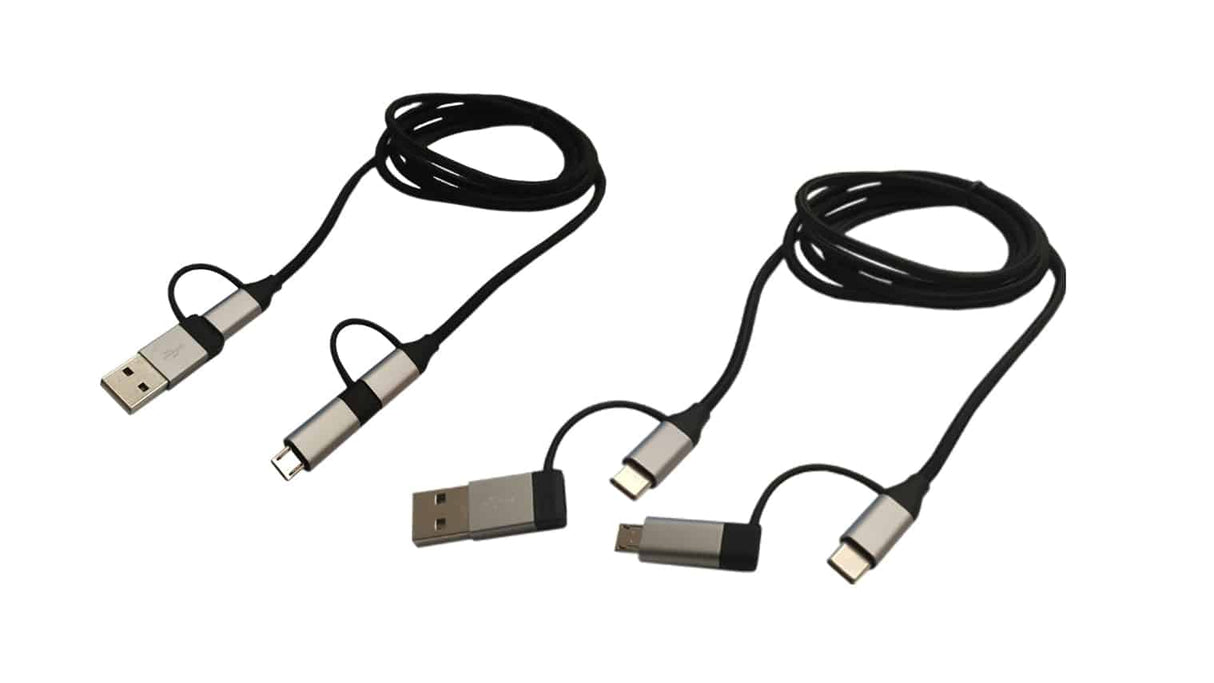 USB nabíjací kábel MULTI 4v1 - 1,5m