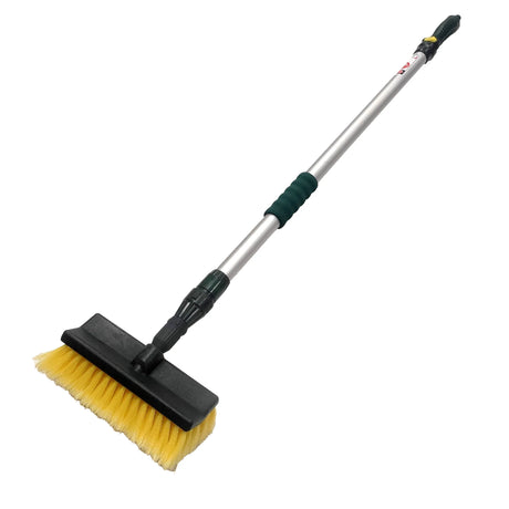 Teleskopická umývacia kefa s vodným kohútom (s hlavou) 180 cm