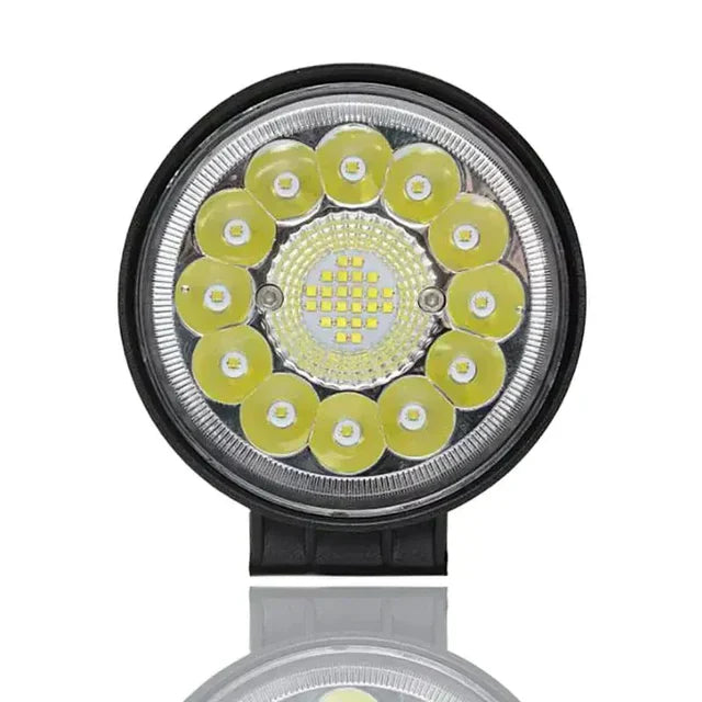 Pracovná lampa LED kruh kombinované svetlo 12/24V