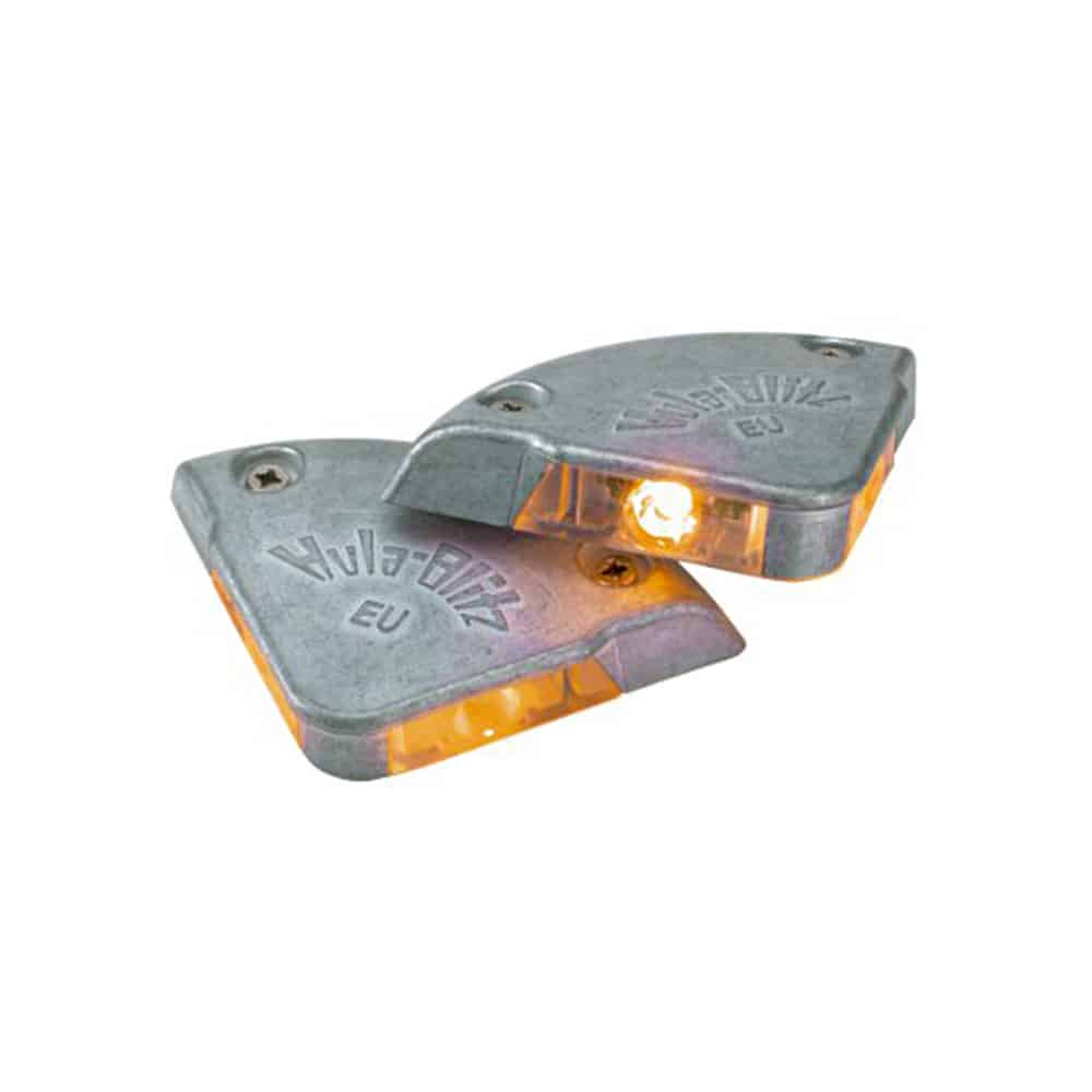 Žlté blikajúce mini LED páry pre zdvíhaciu nápravu s reléom