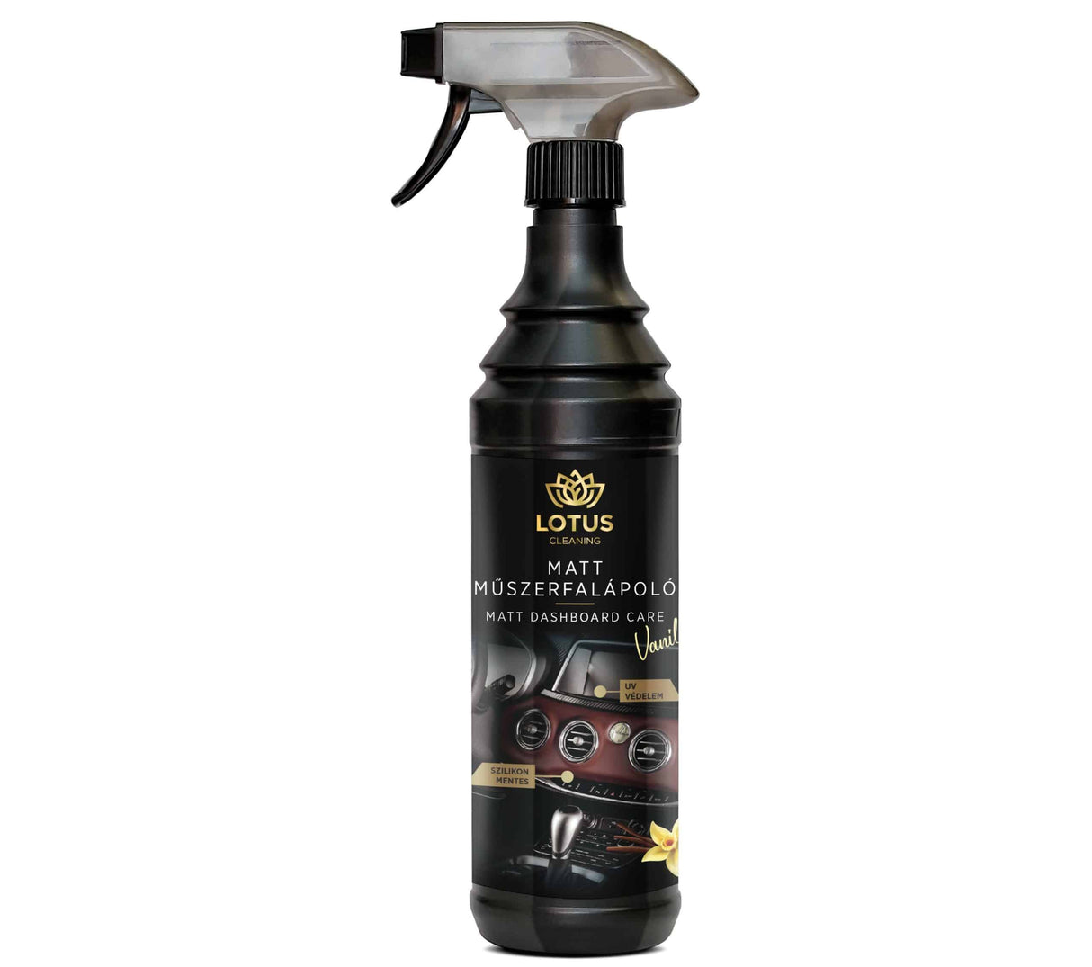 Matný lesk na palubnú dosku s vanilkovou vôňou 600 ml