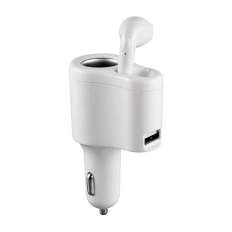 Bluetooth slúchadlo headset s nabíjačkou do auta