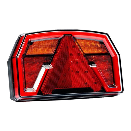 Lampa LED 4-funkčná s trojuholníkovým hranolom a káblom pravá Canbus 12V