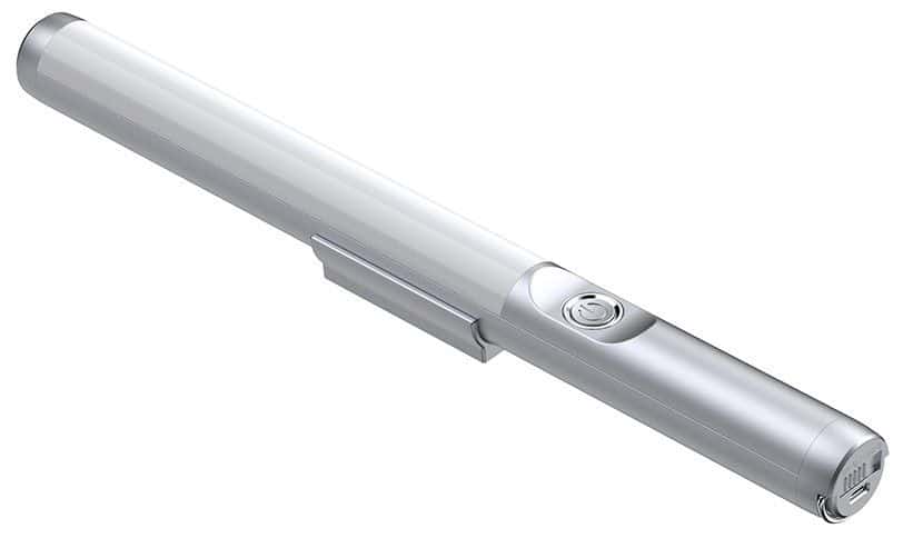 Montážne svetlo s batériovým LED 2,5W PIR 3000K