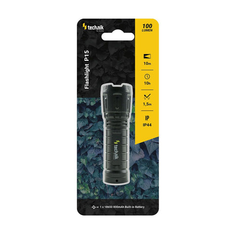 Nabíjateľná batéria s LED svetlom 100 lúmenov na kľúčenku