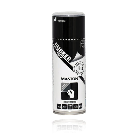 Odstrániteľný gumený sprej matný čierny 400 ml. RUBBER