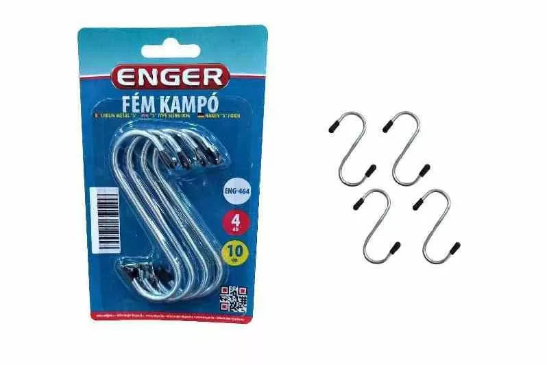 S háčik 10 cm 4 kusy