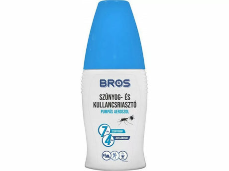 Repelent proti komárom a kliešťom v pumpovanej aerosolovej forme Bros 100ml