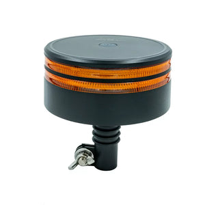 Blikajúca lampa žltá s dvojitými pruhmi