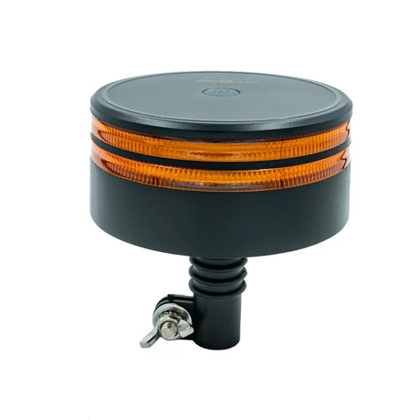 Blikajúca lampa žltá s dvojitými pruhmi