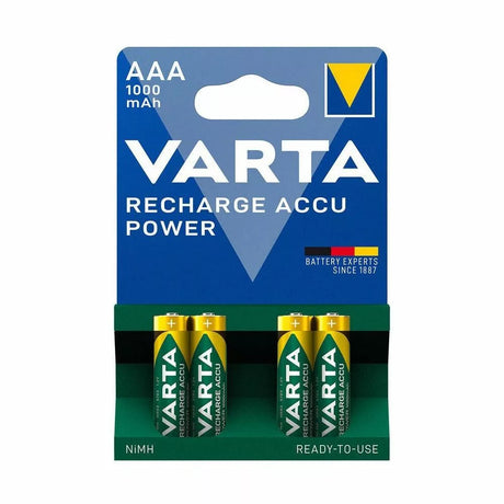 Nabíjateľná ceruzková batéria typu AAA s kapacitou 1000mAh 4ks