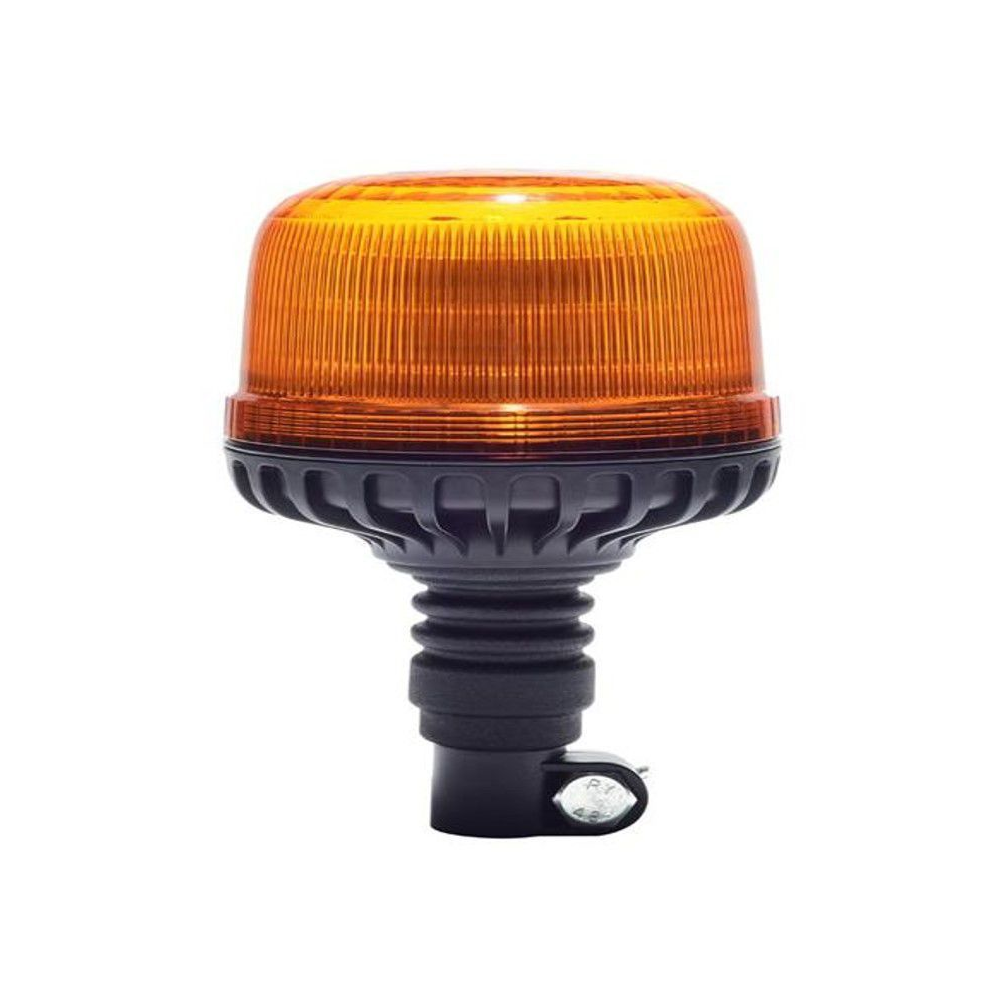 Blikajúca lampa žltá s LED 12V/24V 16 LED
