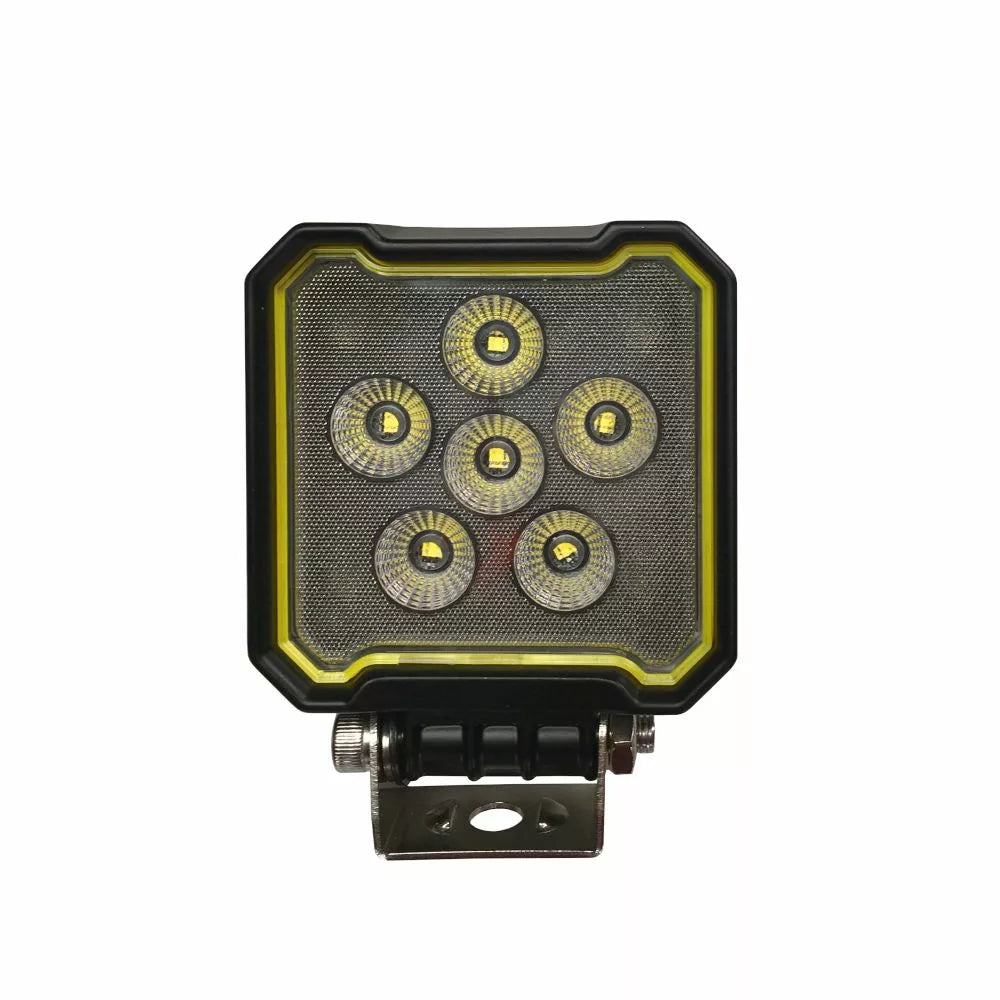 Pracovná lampa LED štvorcové rozptylové 12/24V