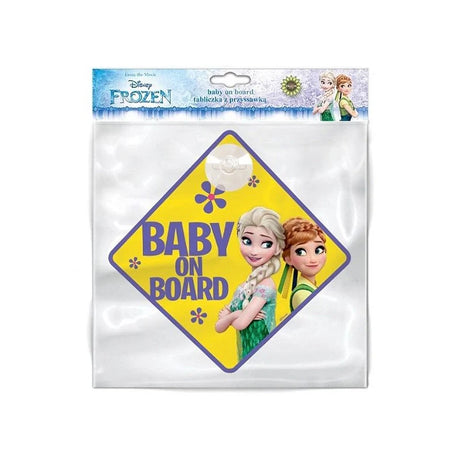 Baby On Board tabuľka Ledové kráľovstvo