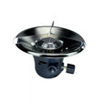Kempingová plynová varná koncovka s piezo zapalovačom pre plynovú fľašu s ventilom 7/16 (500 g)