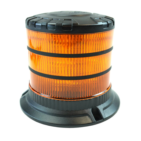 LED žltý blikajúci magnetický, do auta