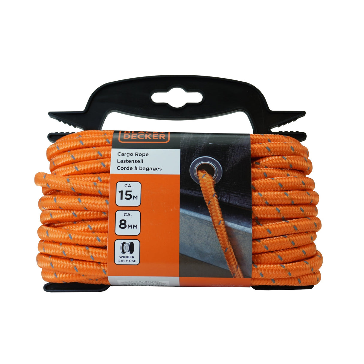 Loďové lano 8 mm priemer 15 m dlhé
