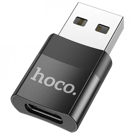 USB 2.0 - USB TYPE-C adaptér čierny