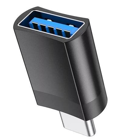 Adaptér USB TYPE-C MALE / USB 3.0 FEMALE čiernej farby