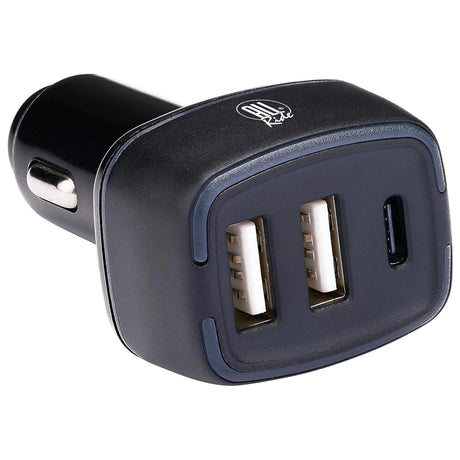 Nabíjačka do zapalovania s 2 USB a 1 Type-C rýchlonabíjaním