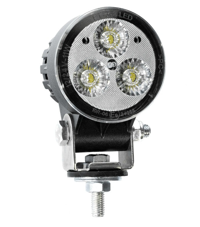 Pracovná lampa. diaľkové svetlá LED kruhové 11W 12/24V