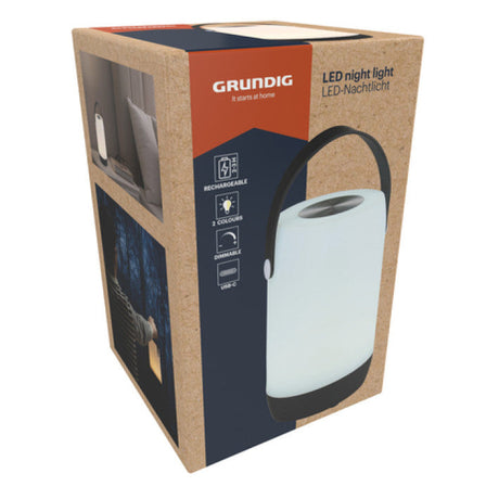 LED nočné svetlo Grundig 10,5x10,5x18,8cm 270g